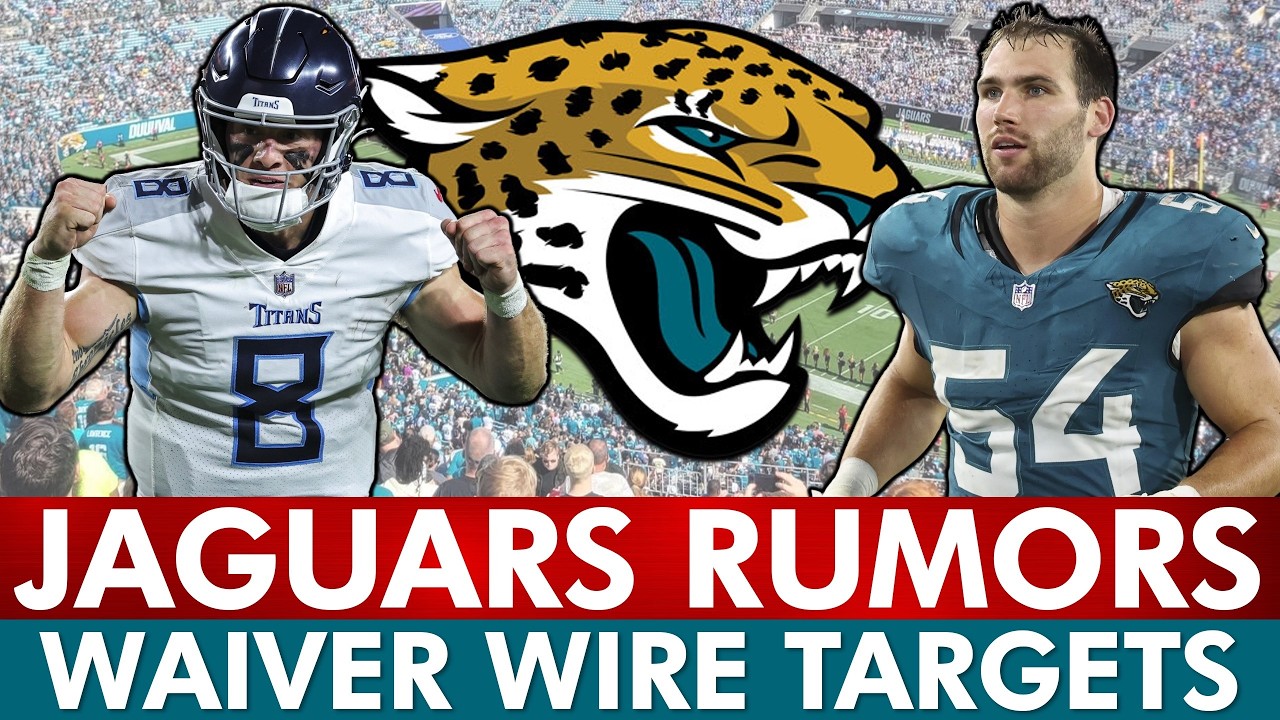 MAJOR Jaguars Rumors on Waiver Wire + Top Players Jaguars Can Claim Ft. Will Levis & Wanya Morris