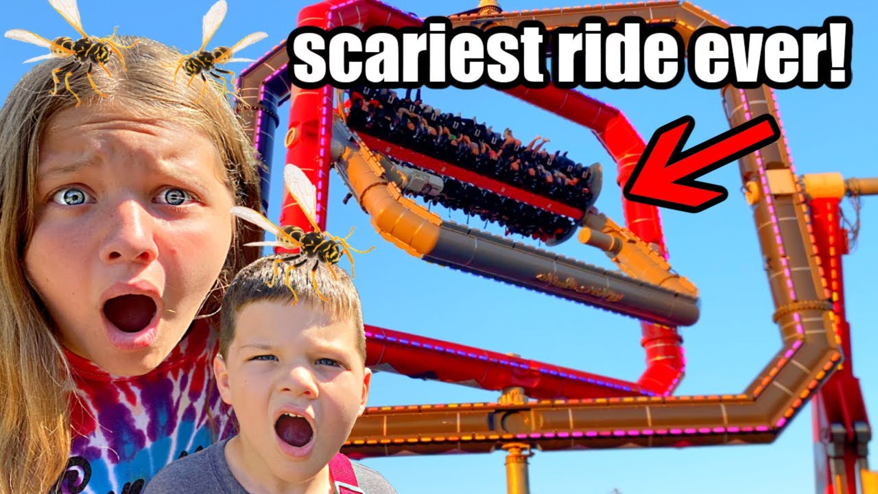 SCARIEST RIDE EVER at SIX FLAGS!! First TIME AT BUCEE'S in Texas! Fun and Crazy Family Fun Vlog!