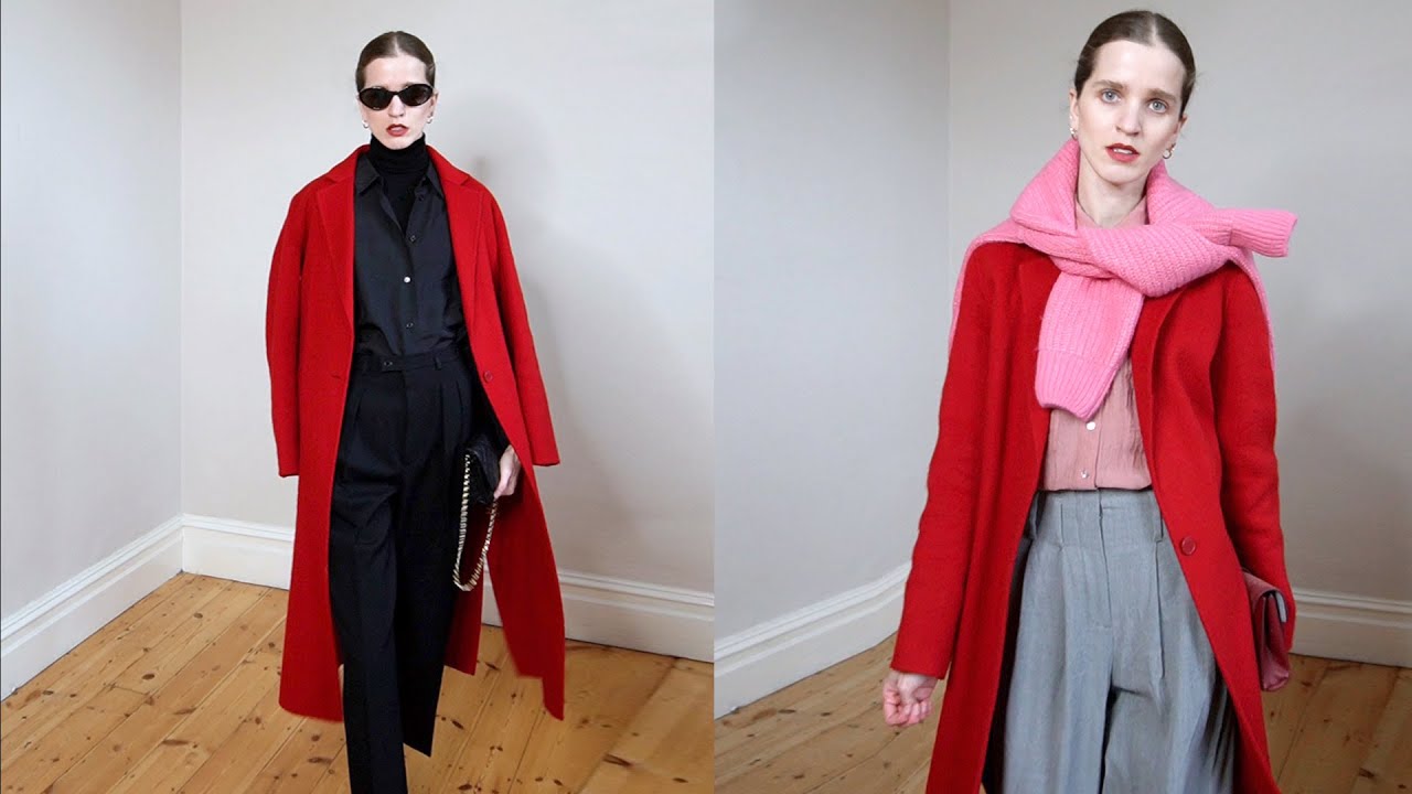How To Style Red Coat