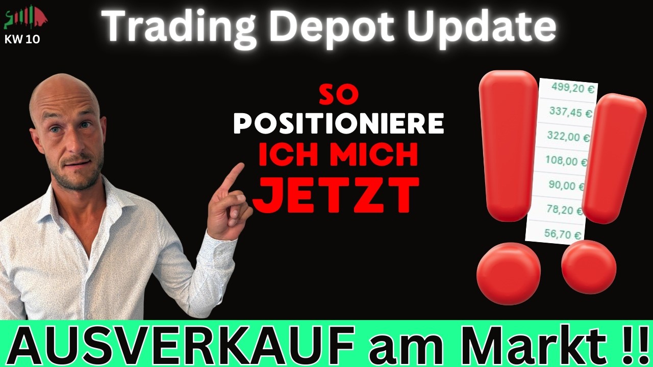 Trading Depot Update KW10 | SHORT soweit das AUGE reicht! DAX, Nasdaq100, Silberpreis, Comcast uvm!