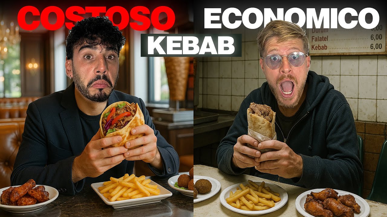 KEBAB PIÙ COSTOSO vs KEBAB PIÙ ECONOMICO DI MILANO - ODDIO UNO DI QUESTI ERA VERAMENTE IMMANGIABILE!