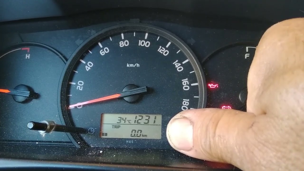 Restablecer luz T BELT para Toyota Hiace 2015