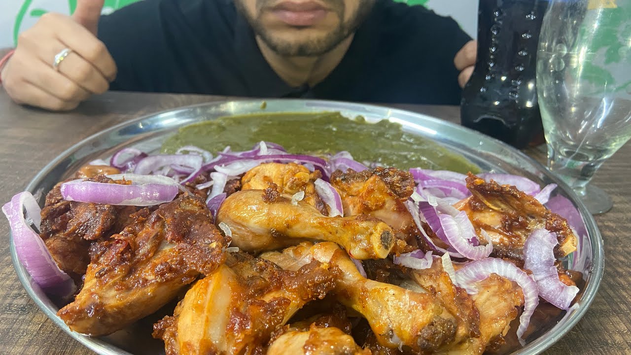 Chicken Pakora Eating Challenge