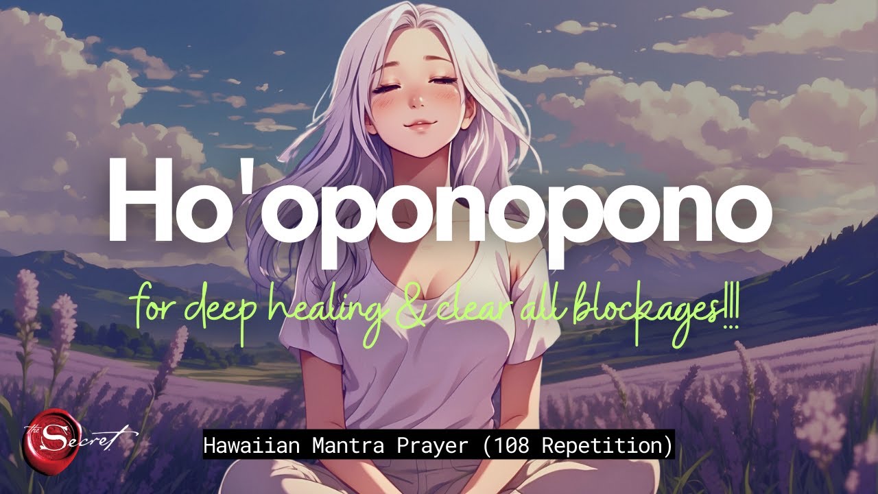 POWERFUL HO'OPONOPONO PRAYER FOR DEEP HEALING & CLEAR ALL BLOCKAGES| 108 REPETITION