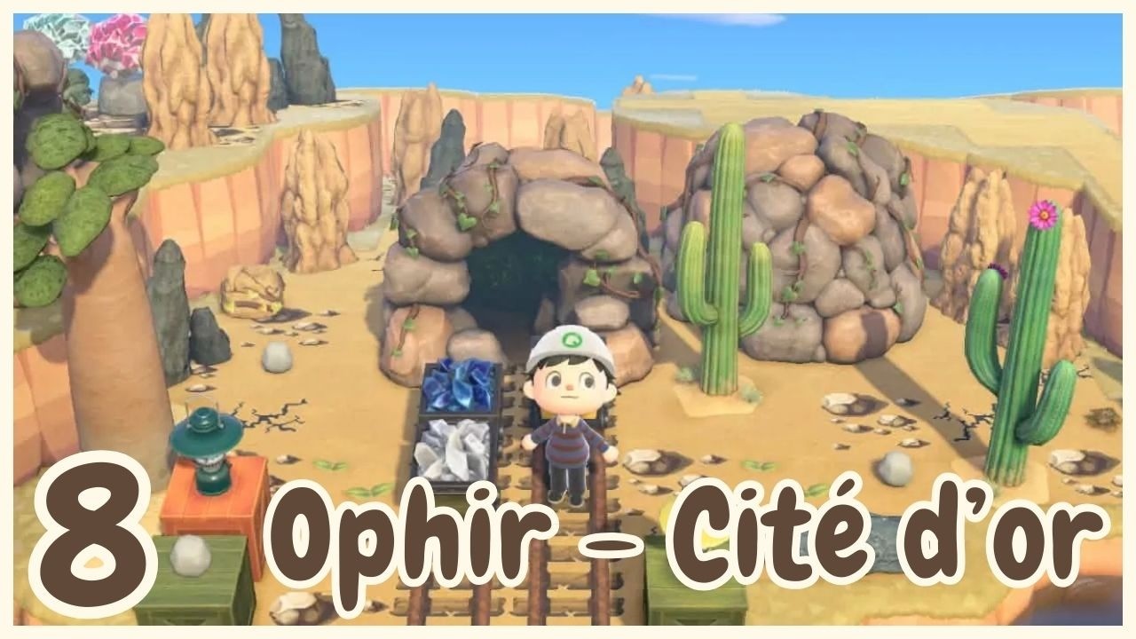 ACNH | OPHIR #8 | Eh oh eh oh, on rentre du boulot ! On continue la mine