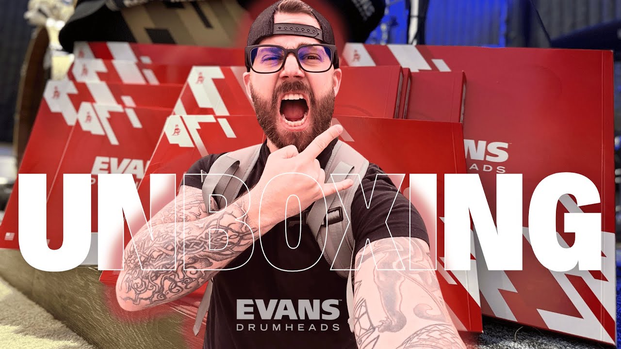 🔥 Evans Drumheads 2025: БОЛЬШАЯ распаковка + тест звука!