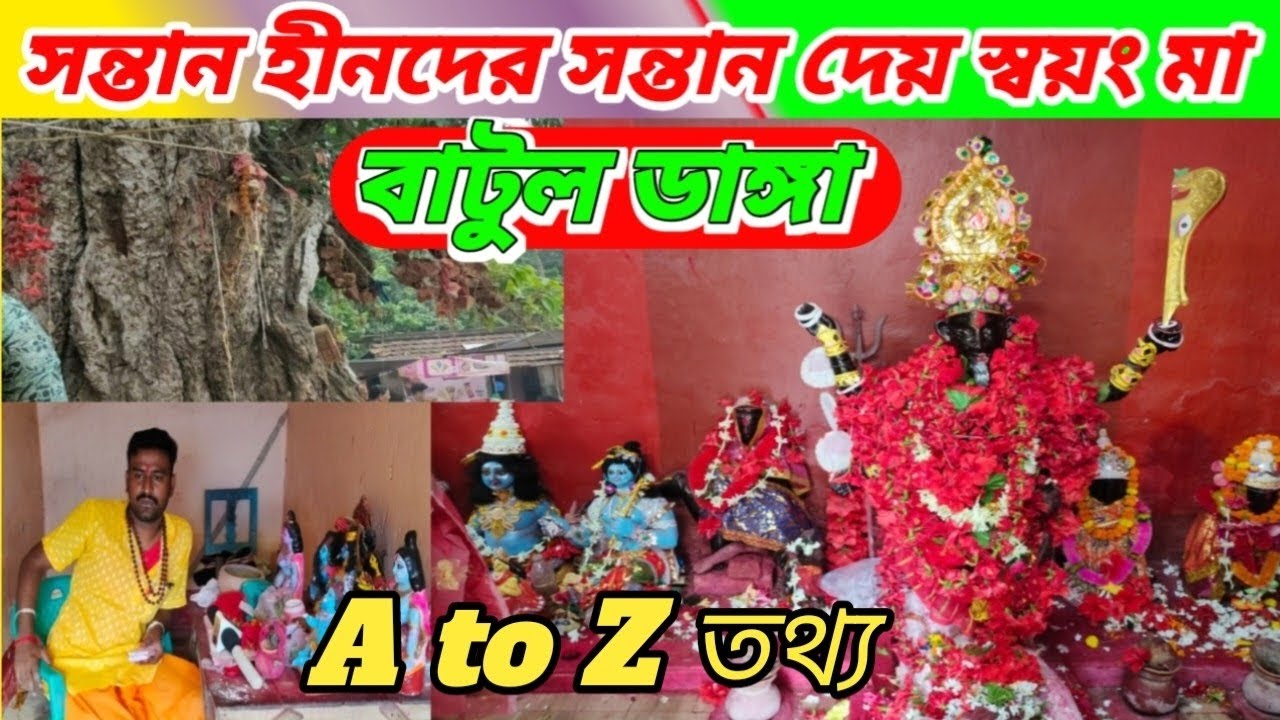 সন্তান হীনদের সন্তান দেয় স্বয়ং মা (বাটুল ডাঙ্গা পেঁচা পেঁচির মন্দির) বসিরহাট Batul danga temple