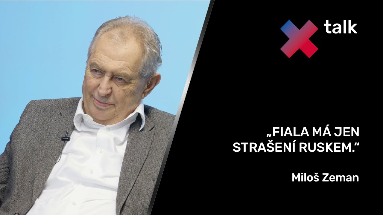 „Fiala ztratil nervy, je zoufalý.  Volby rozhodnou o odbornosti ministrů. |  Miloš Zeman