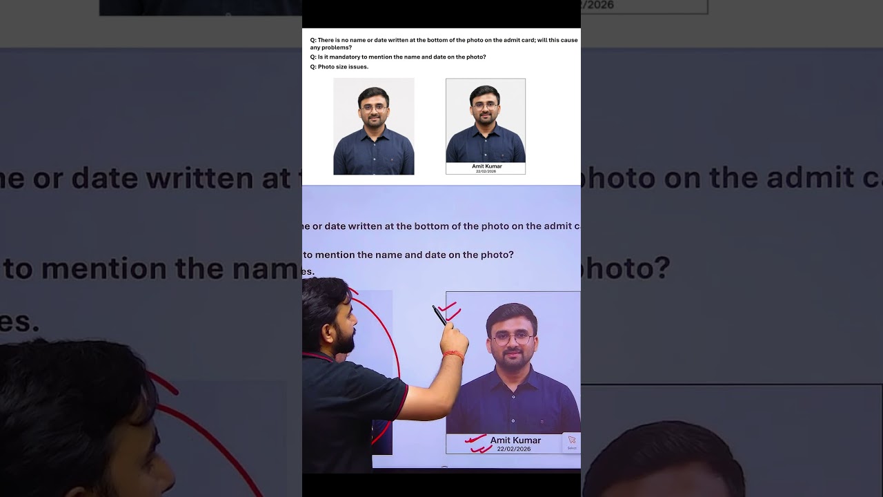 NEET Admit Card Photo Without Name & Date 😱 Allowed or Rejected?🔥