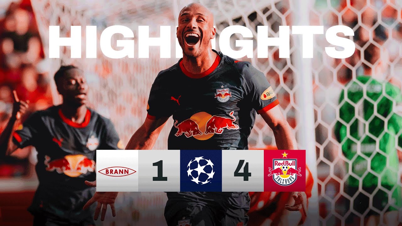 4 goals in the 2nd half |&nbsp;SK Brann &ndash; Salzburg 1:4 | Highlights | Champions League qualification