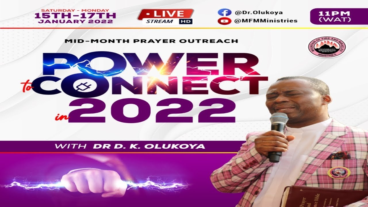 MID-MONTH PRAYER OUTREACH DAY 1 (15-01-2022) Dr D. K. Olukoya