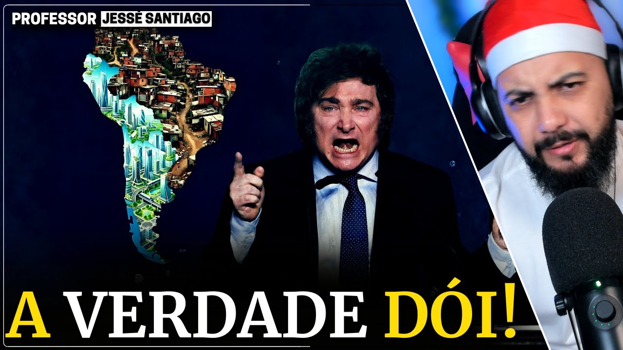 O Presidente da Argentina CHAMOU O BRASIL de FAVELÃO!