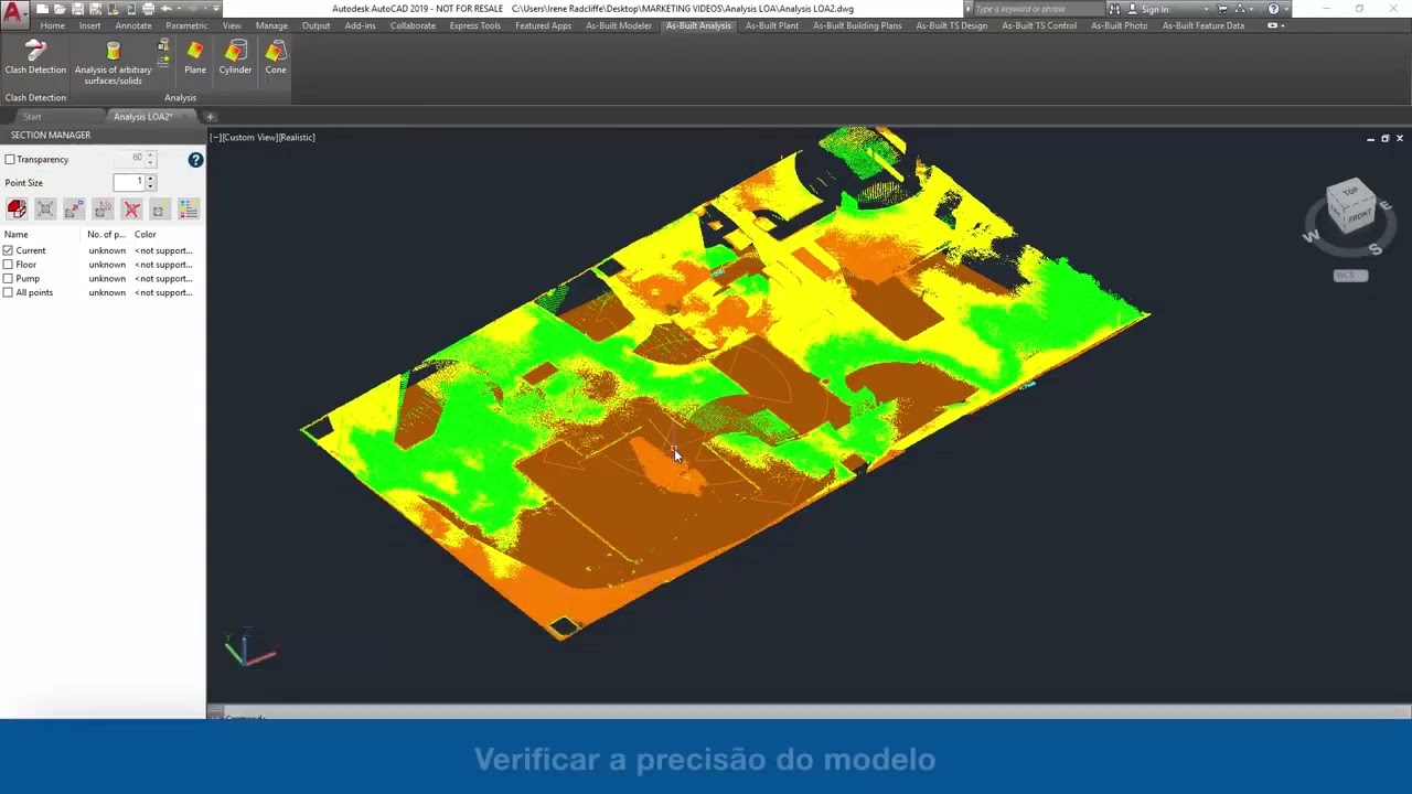 FARO As Built Software para AutoCAD