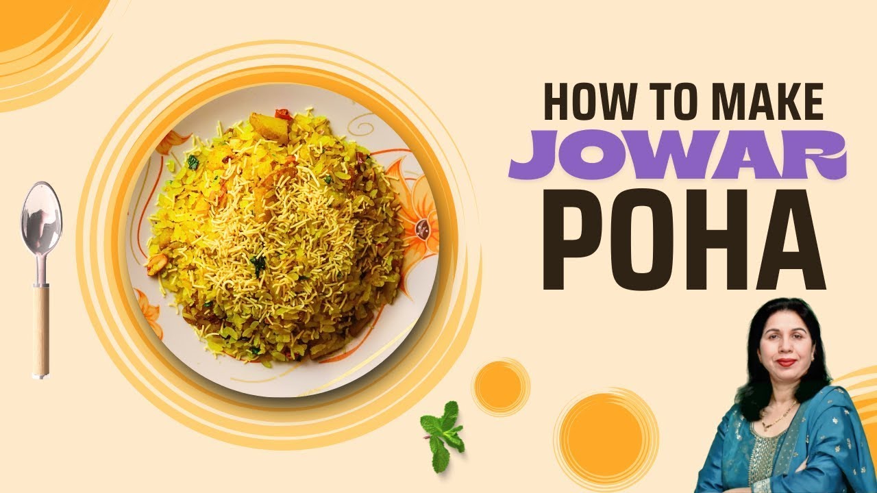 Jowar Poha Recipe | Healthy & Quick Breakfast Idea | Gluten Free Recipe