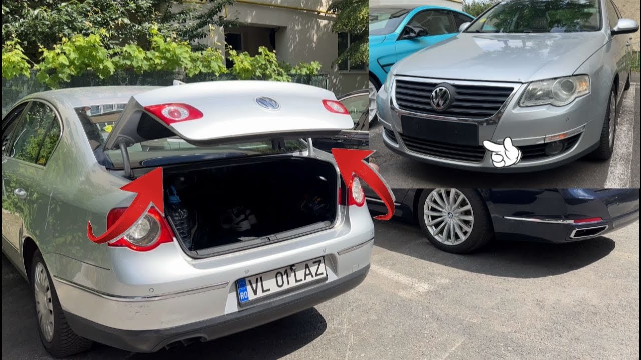 #2 CarVlog- Deschidere automata portbagaj + retrofit numere la passat