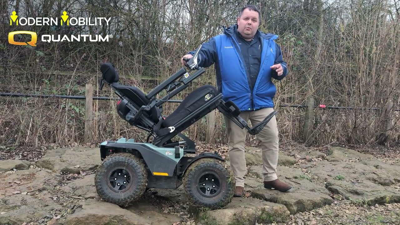 The FIRST 4x4 Powerchair available on Motability 🍂 | Quantum Outback Demo - Modern Mobility