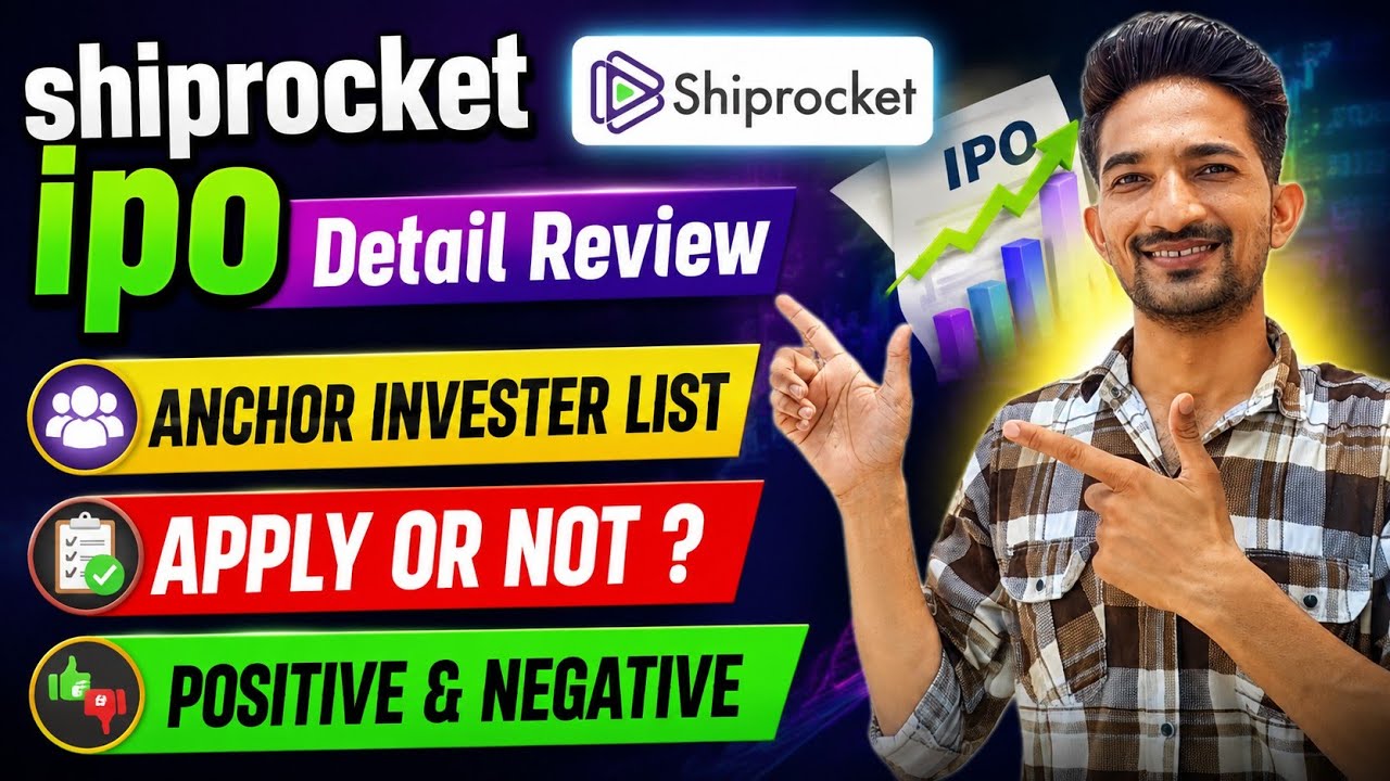 Shiprocket 🚀IPO Review || Anchor Investors list || Apply Or Not || Updated GMP || Mr Minotiya || 
