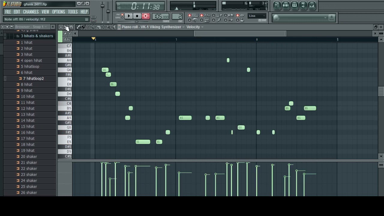 making a gfunk | westcoast beat in fl studio