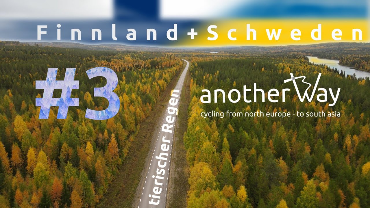 |#03| Fahrradreise Schweden ~ Regen und Feuer! Bikepacking Sweden anotherway