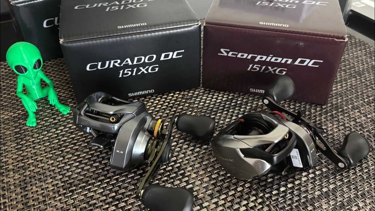 Shimano Curado DC VS Shimano Scorpion DC, entenda as diferenças nesse vídeo 😁🎣🚀