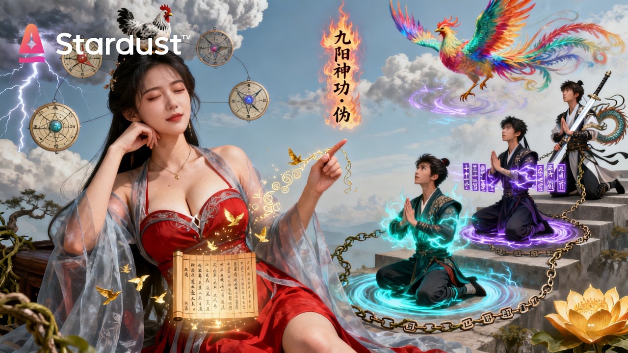 🔥新剧抢先看【救命!我瞎编的功法徒弟成仙了】全江湖都认为我是隐世高人，只有我知道自己是在糊口&hellip;直到他们把我养的鸡当凤凰拜！#大陸短劇 #cdrama
