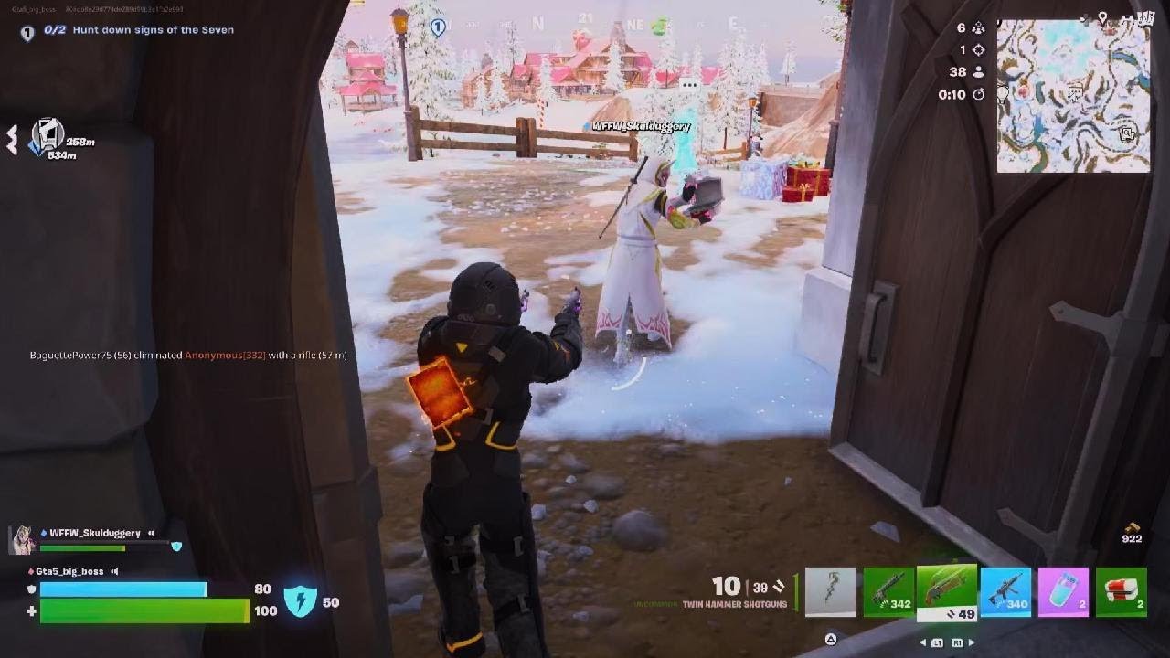 Fortnite with duo win