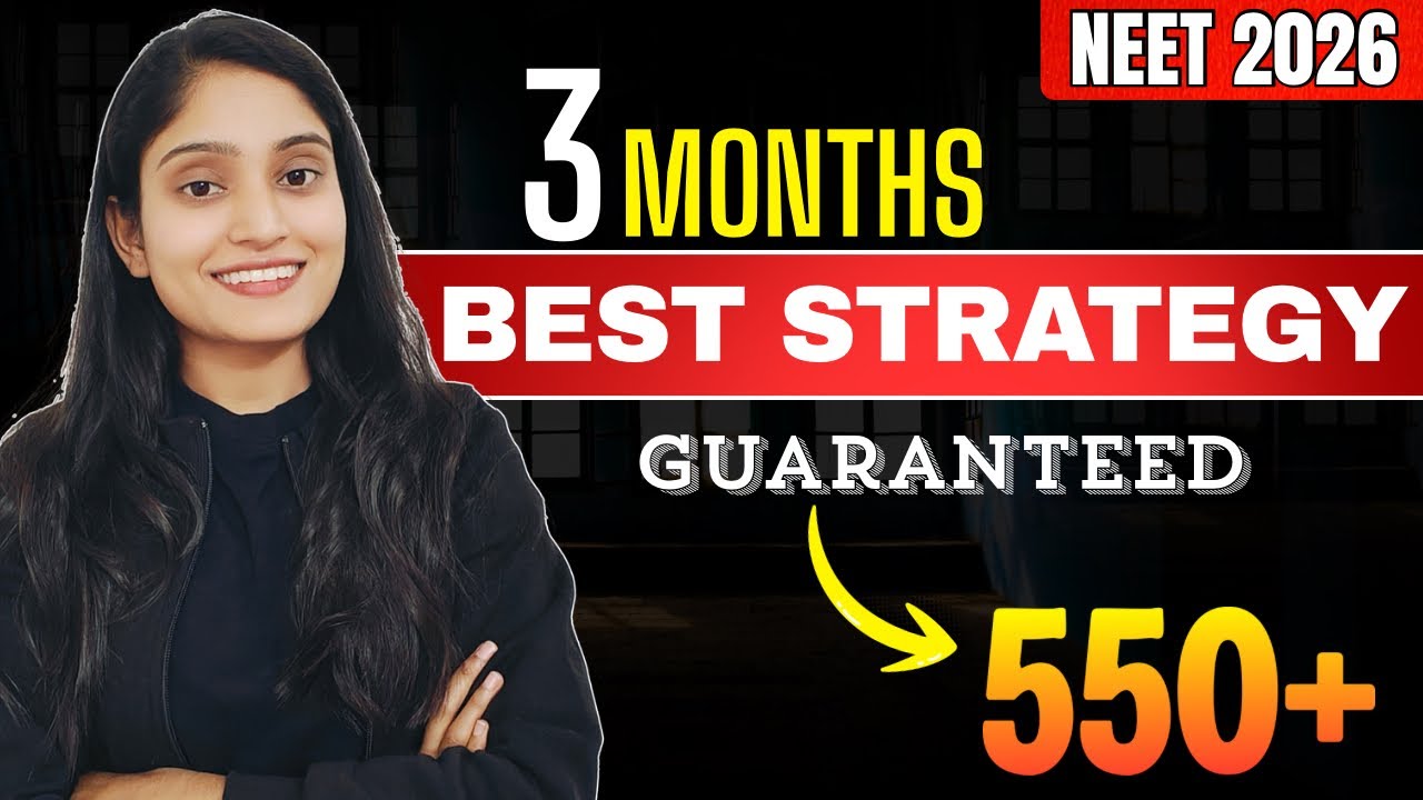 NEET 2026 Final 90 Days Strategy🔥 | Reality Check | Practical Roadmap | Nidhi Verma 