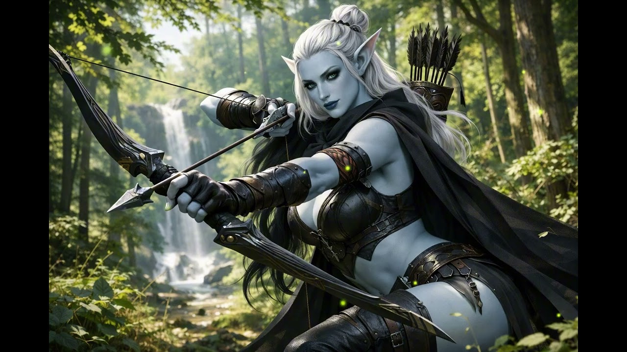 Dark Elf Archer Theme 🏹 | One Arrow, One Kill (Epic Fantasy Battle Music)