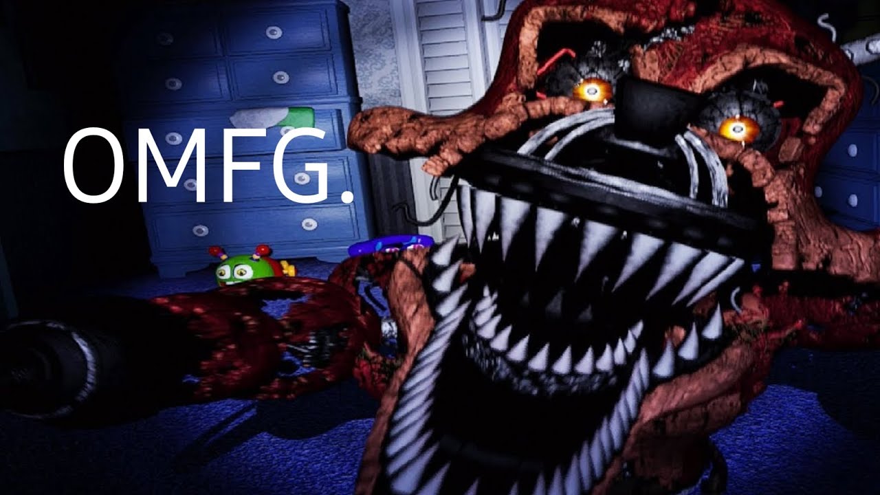 guy plays fnaf 4 for the first time