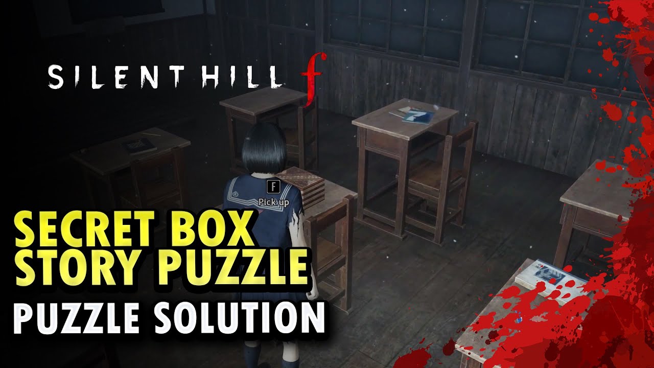 Secret Box Classroom Story Puzzle Solution - Silent Hill f
