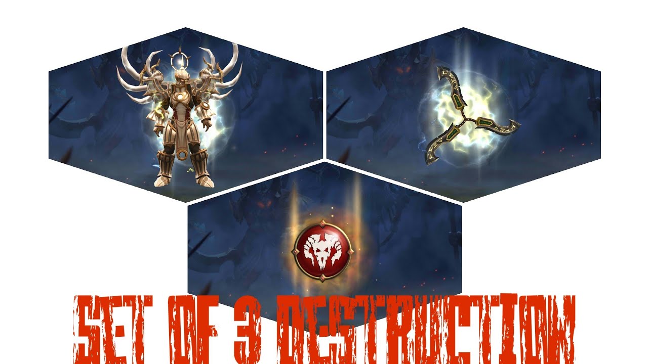 Dungeon hunter 5 - Set of 3 Destruction - Arrow