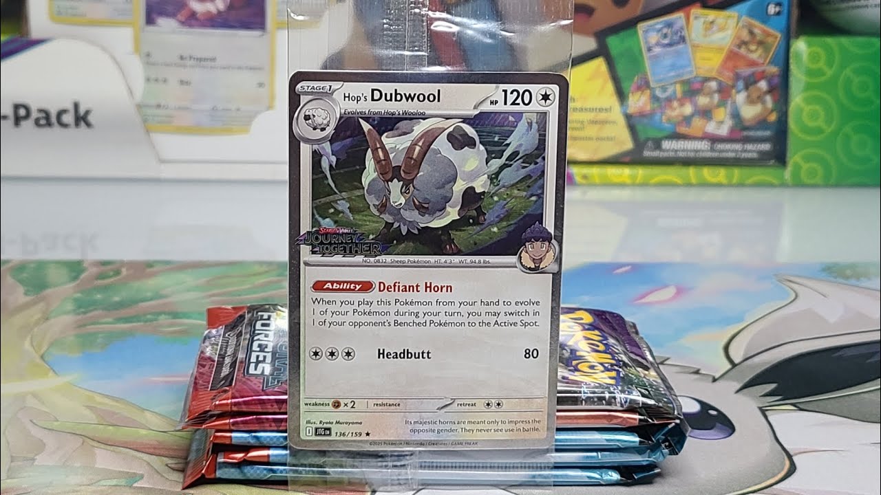 Hop's Dubwool Best Buy Promo Card (+ Journey Together Opening)