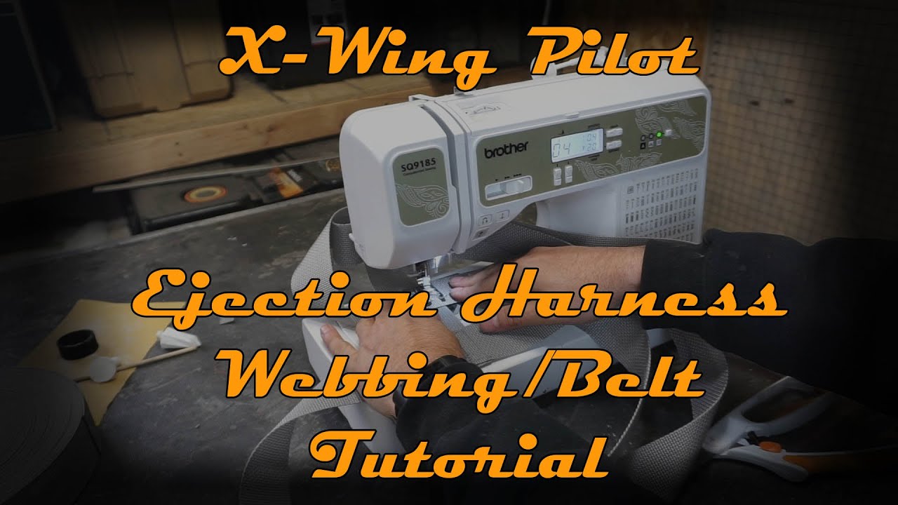 XWing Pilot Belt/Ejection Harness Tutorial