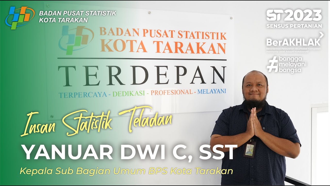 INSAN STATISTIK TELADAN BPS KOTA TARAKAN - YANUAR DWI CRISTYAWAN