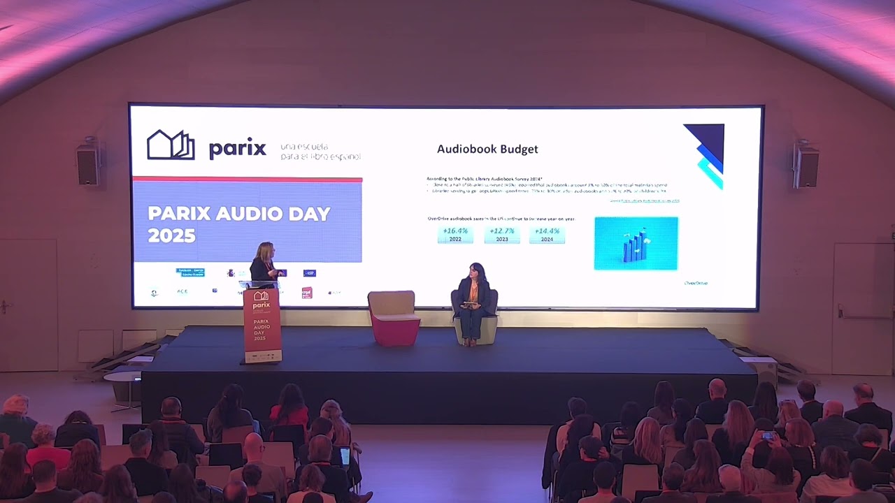El papel de las bibliotecas en el fomento de los audiolibros | AUDIO DAY PARIX 2025