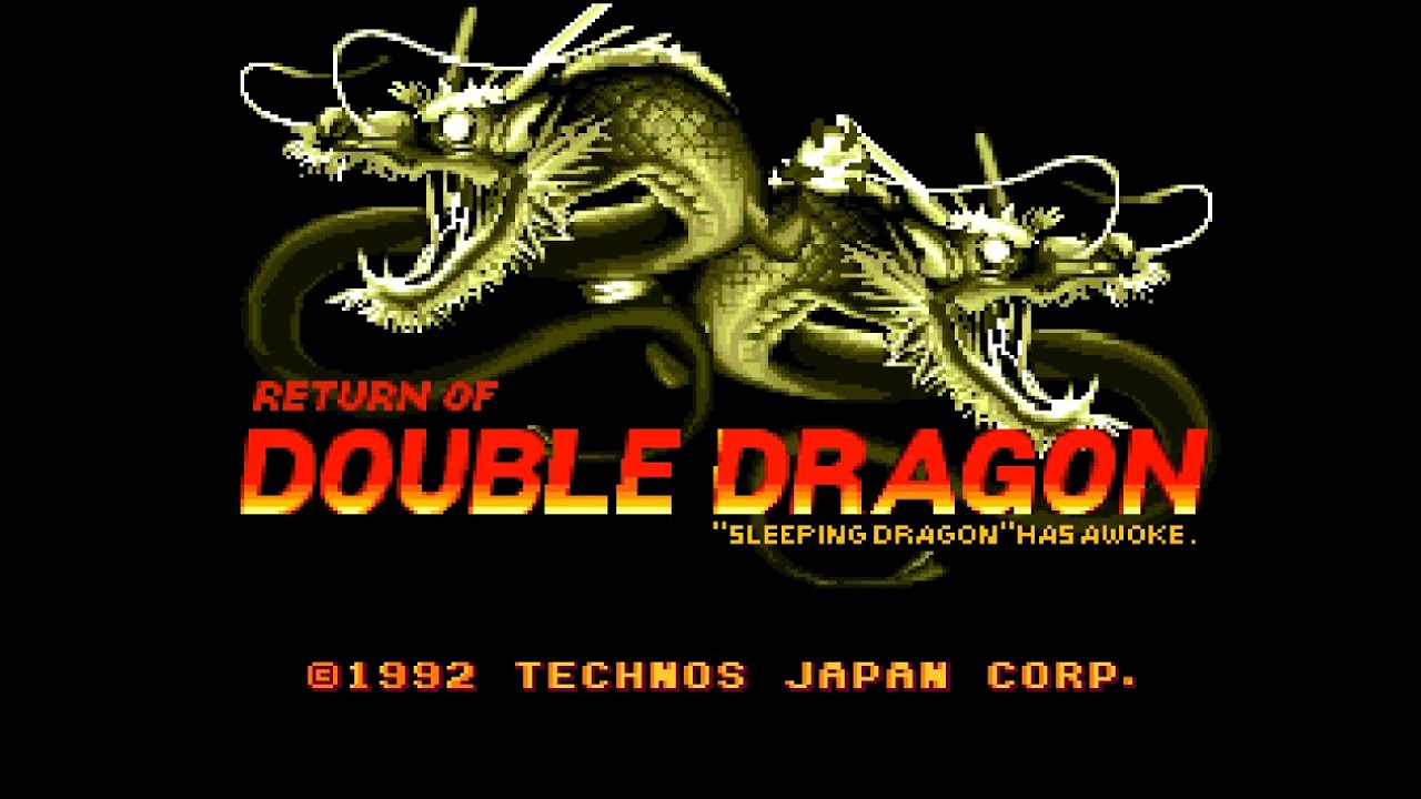 Super Double Dragon / Return of Double Dragon - Super Famicom / Nintendo (Analogue Super NT 1080p)