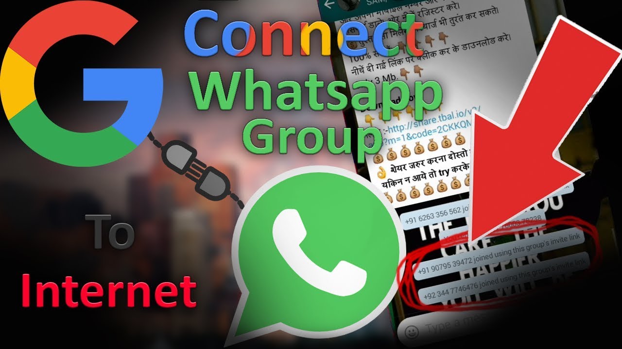 Upload whatsapp group link to the internet for free