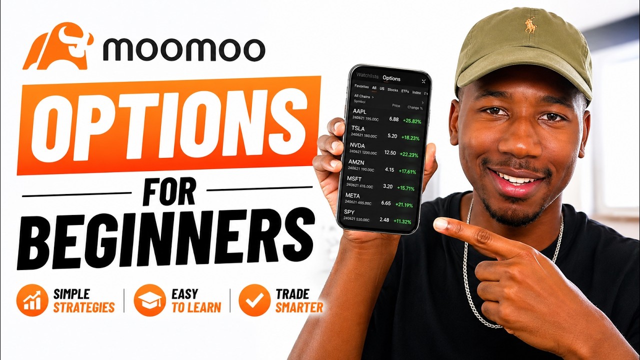 КАК ТОРГОВАТЬ ОПЦИОНАМИ НА MOOMOO ДЛЯ НОВИЧКОВ