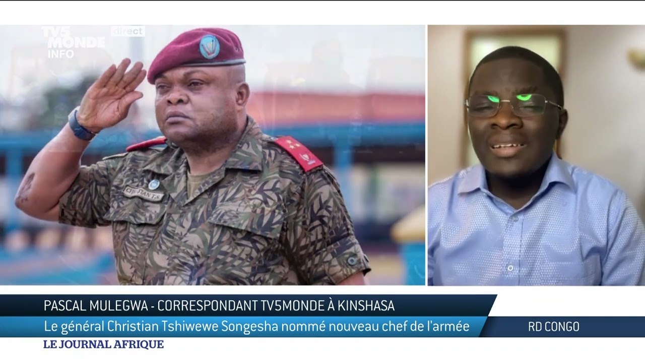RD Congo : un nouveau chef à  la tête de l'armée nationale