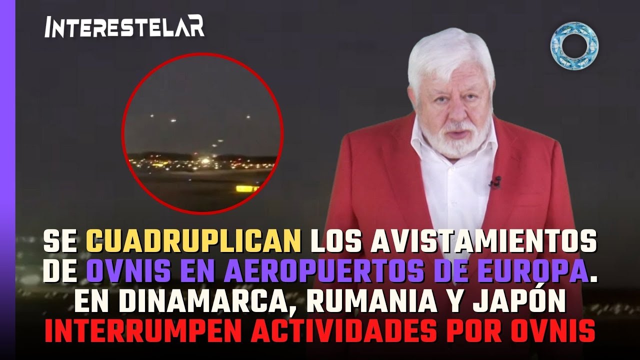 Jap&oacute;n cierra aeropuertos por OVNIs. En Europa se CUADRUPLICAN los avistamientos 🛸 ✈️
