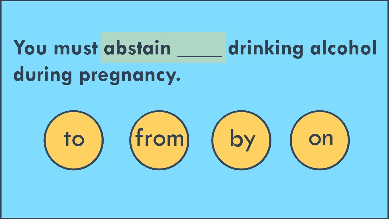 Can You Pick the Proper Preposition for Each Sentence?