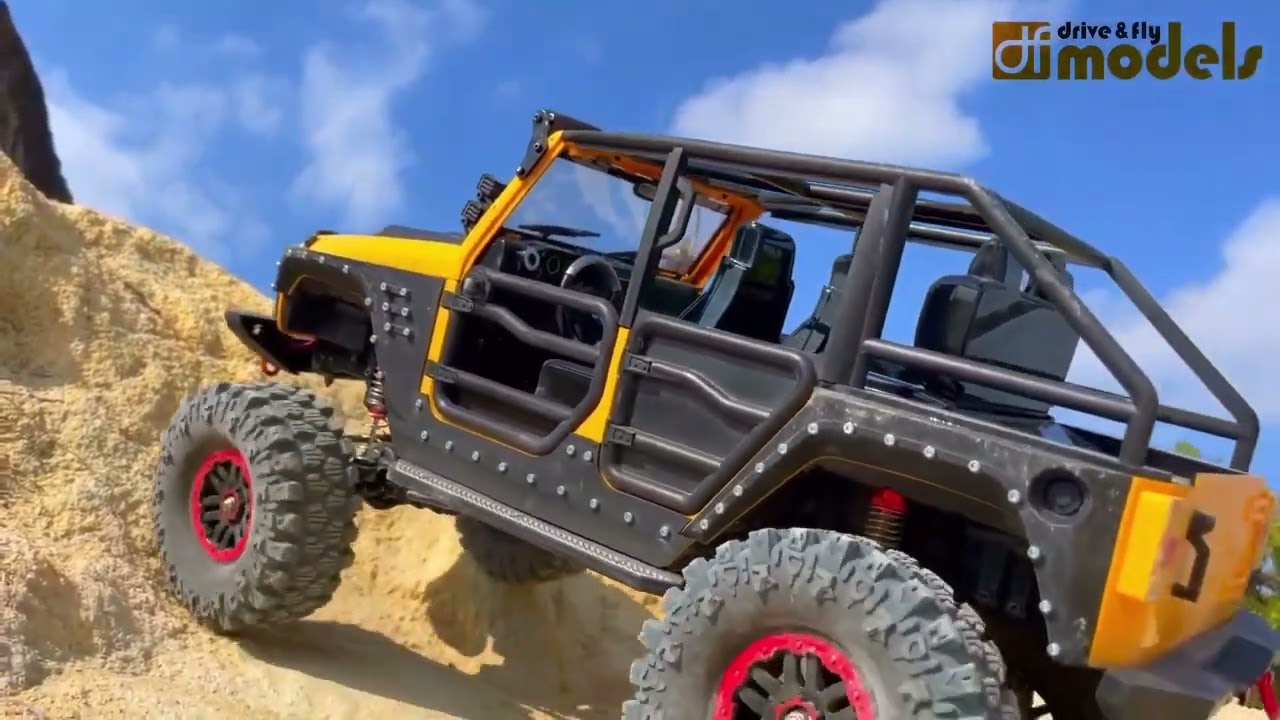 DF RC Crawler 4S PRO Crawler RTR Full Option 3163 by D-Edition TV