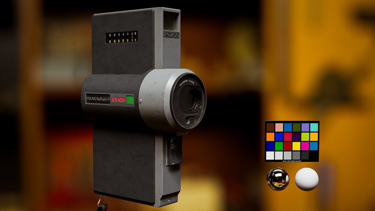 3D ASSET PRESENTATION VIDEO | FUJICA SINGLE-8 AX100