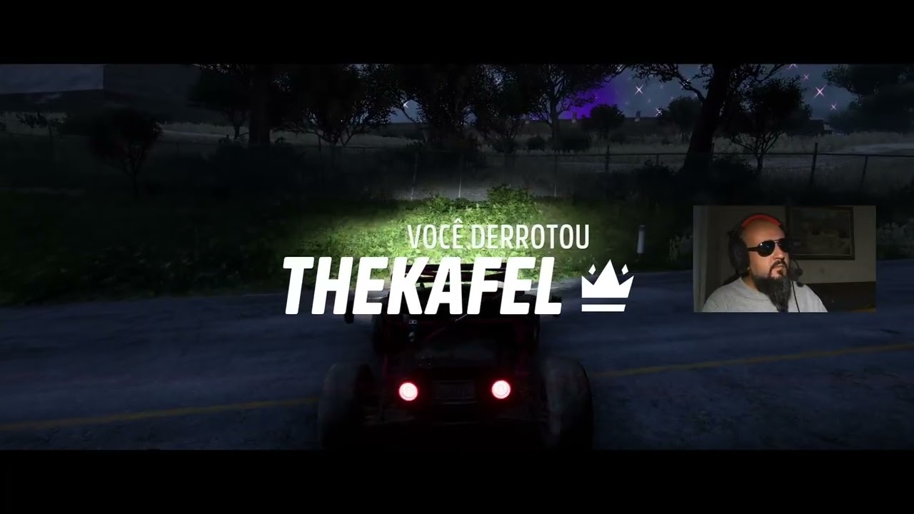 Sr Palpiteiro jogando FH5 Eliminator