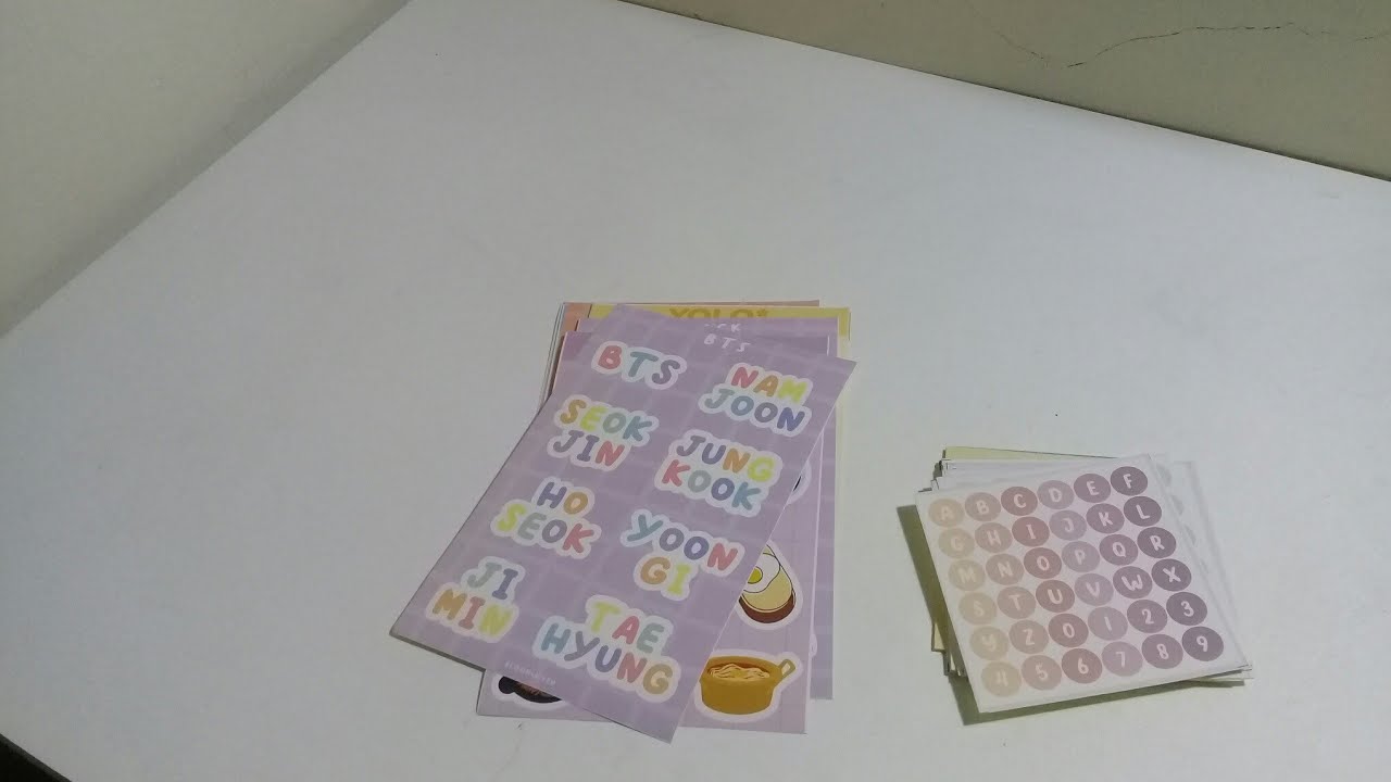 SHOPEE HAUL STICKER MURAH under 1000