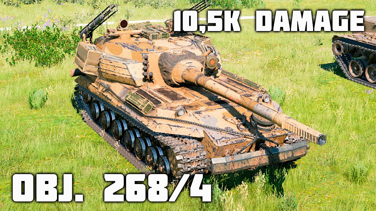 Object 268 Version 4 WoT – 5Kills, 10,5K Damage