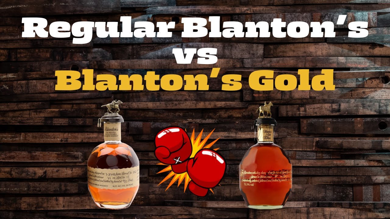 Blanton's vs Blanton's Gold! Is Gold that much better?