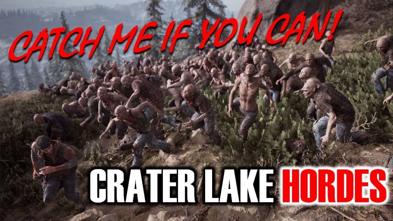 DAYS GONE - Crater Lake Hordes Best Tactics | PS4 | PS5