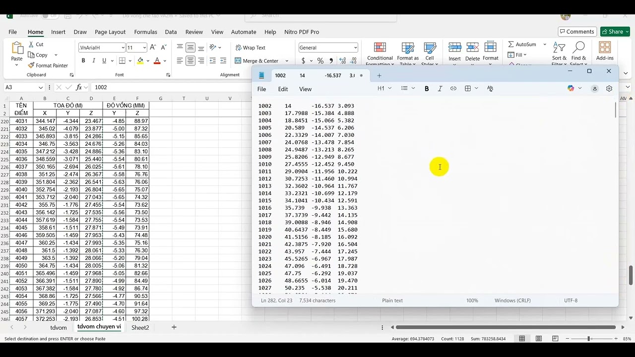 Tekla TIP 116 - Create Point from Text