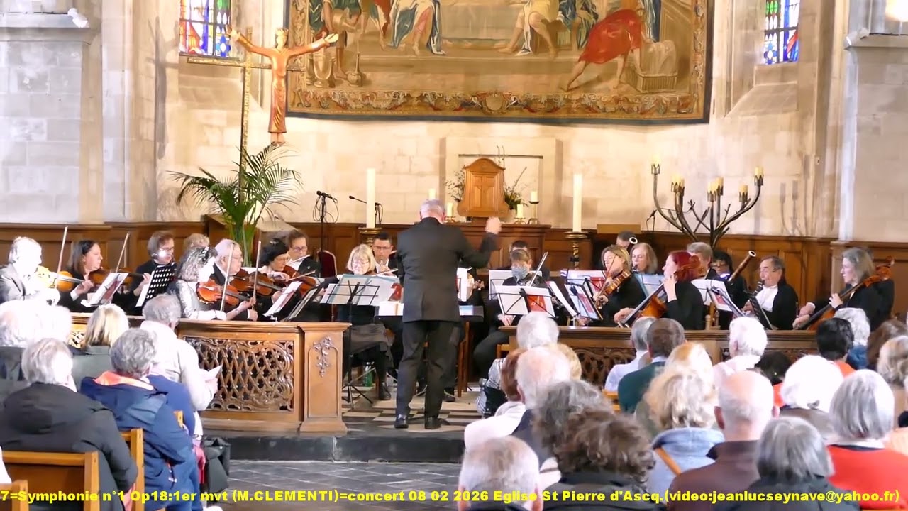 7= SYMPHONIE N°1 op 18 (1er mvt)   (M.CLEMENTI)
